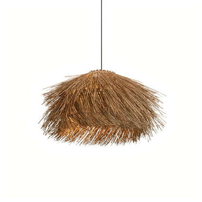 Smoked Glass Dome Pendant Light