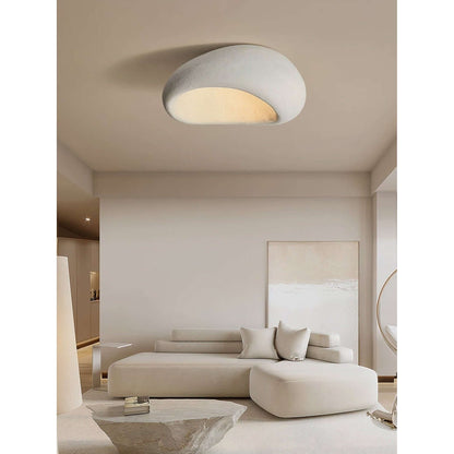 Minimalist Linen Ceiling Light