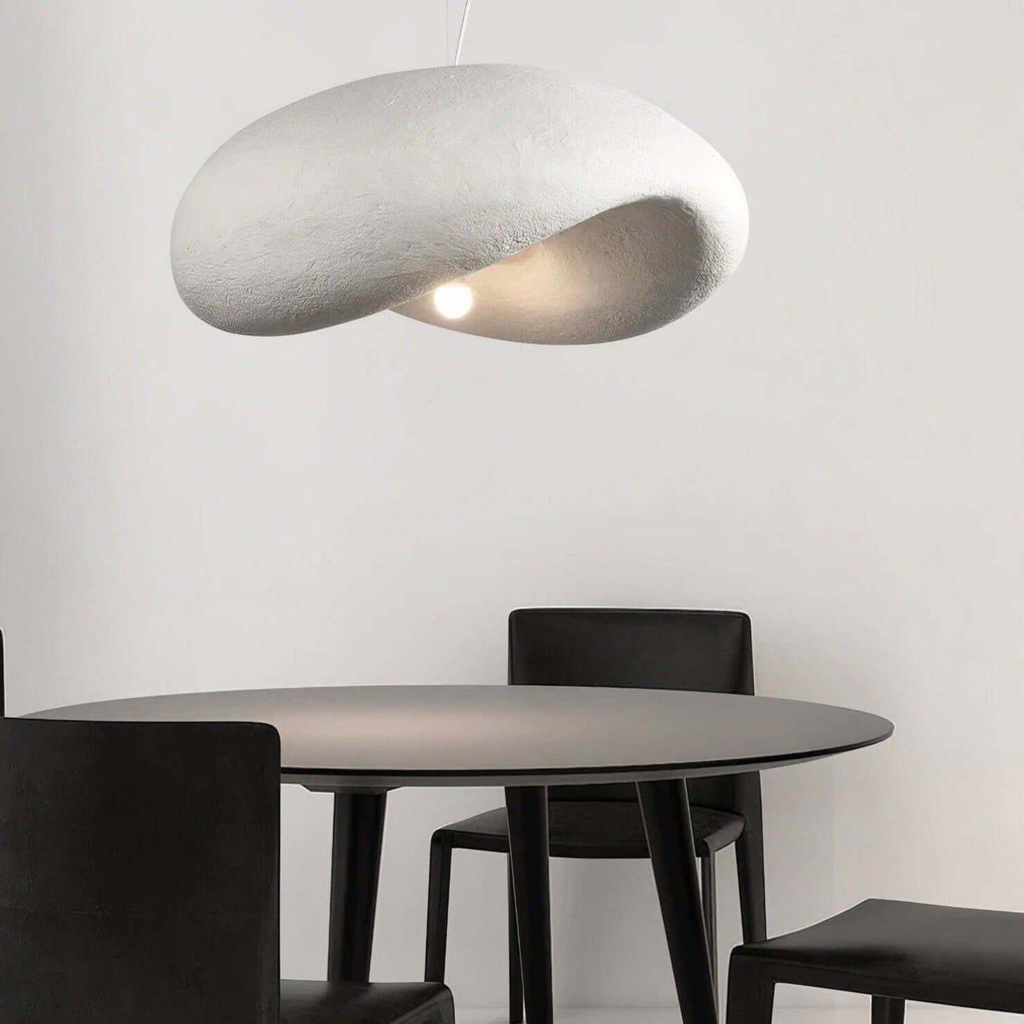 Natural Linen Globe Pendant