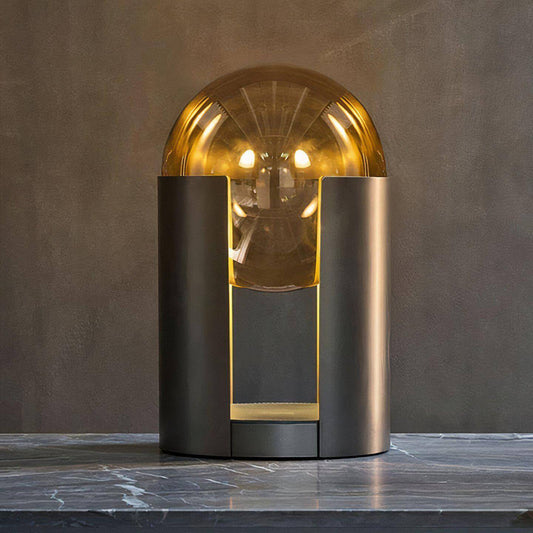 Soft Glow Ceramic Bedside Light