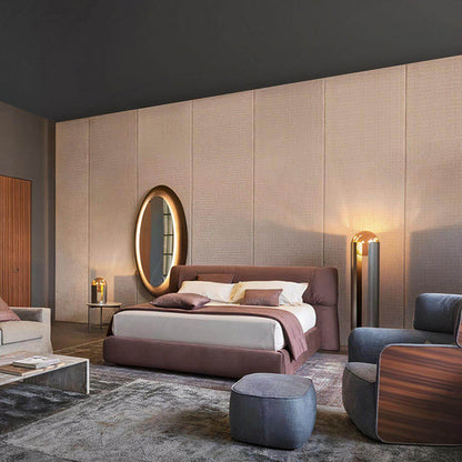 Soft Glow Ceramic Bedside Light