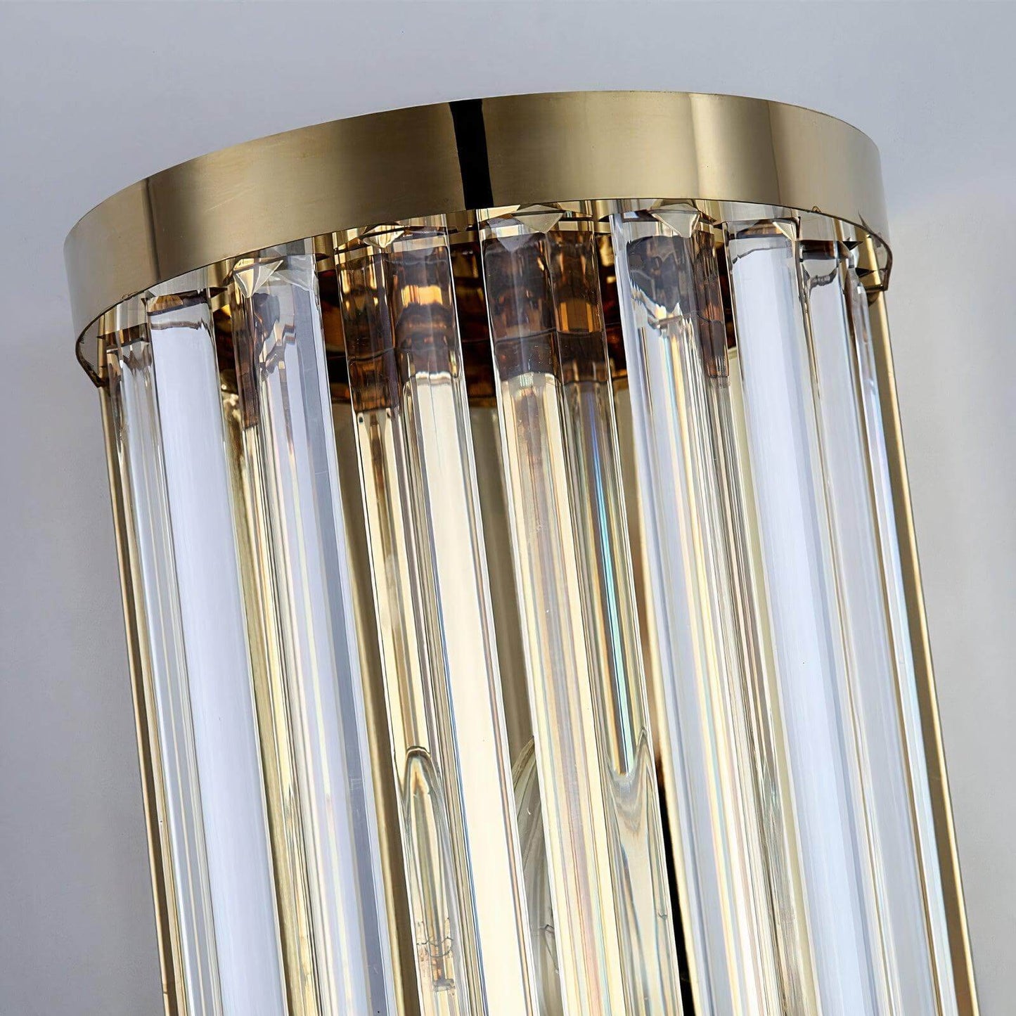 Elegant Linen Shade Wall Light