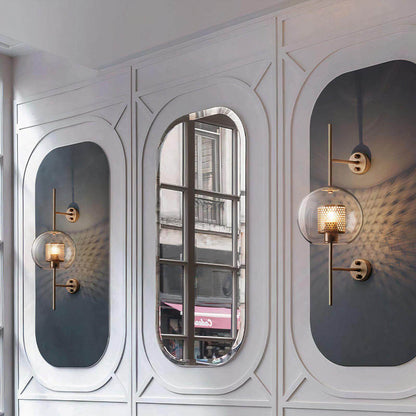 Classic Pleated Wall Light