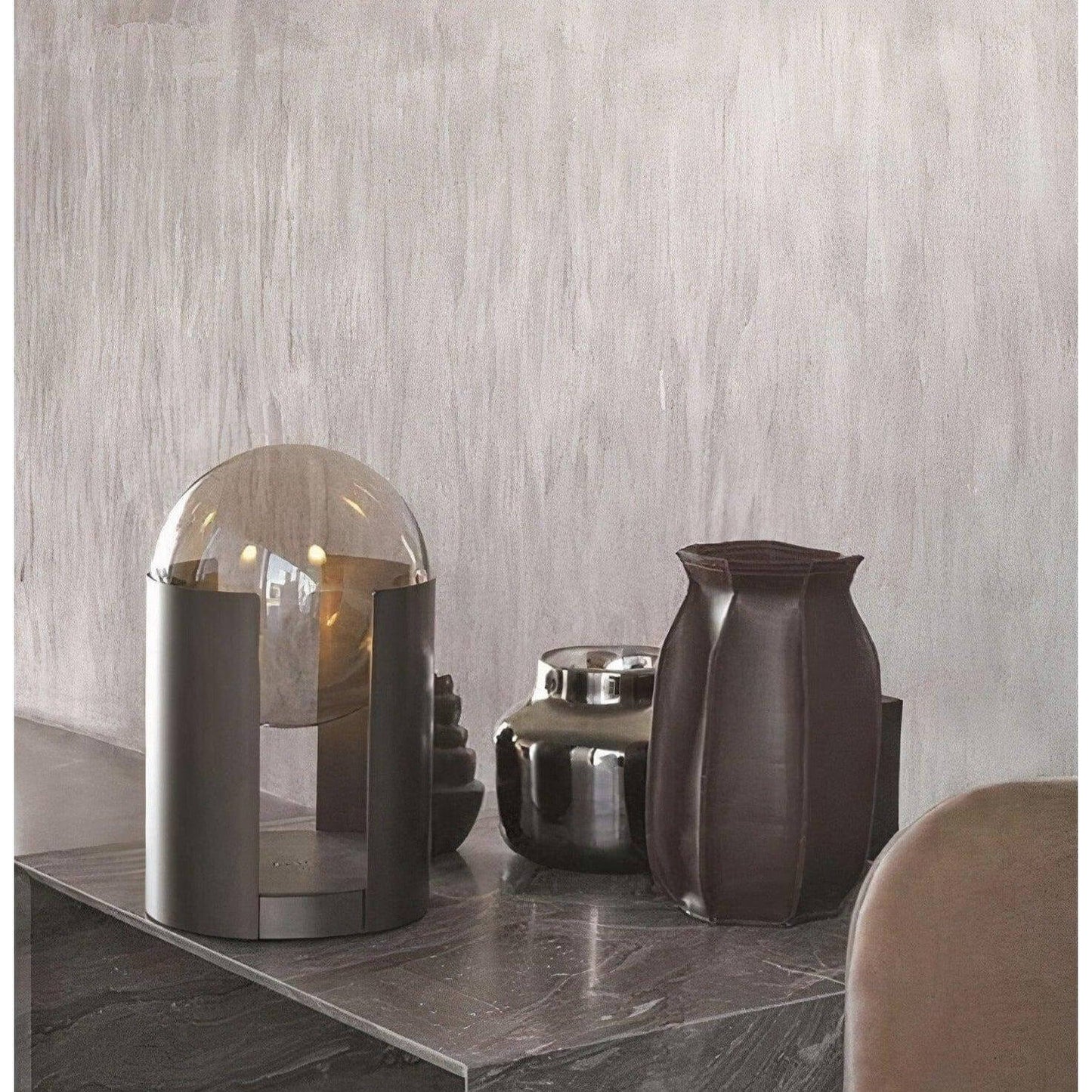 Soft Glow Ceramic Bedside Light