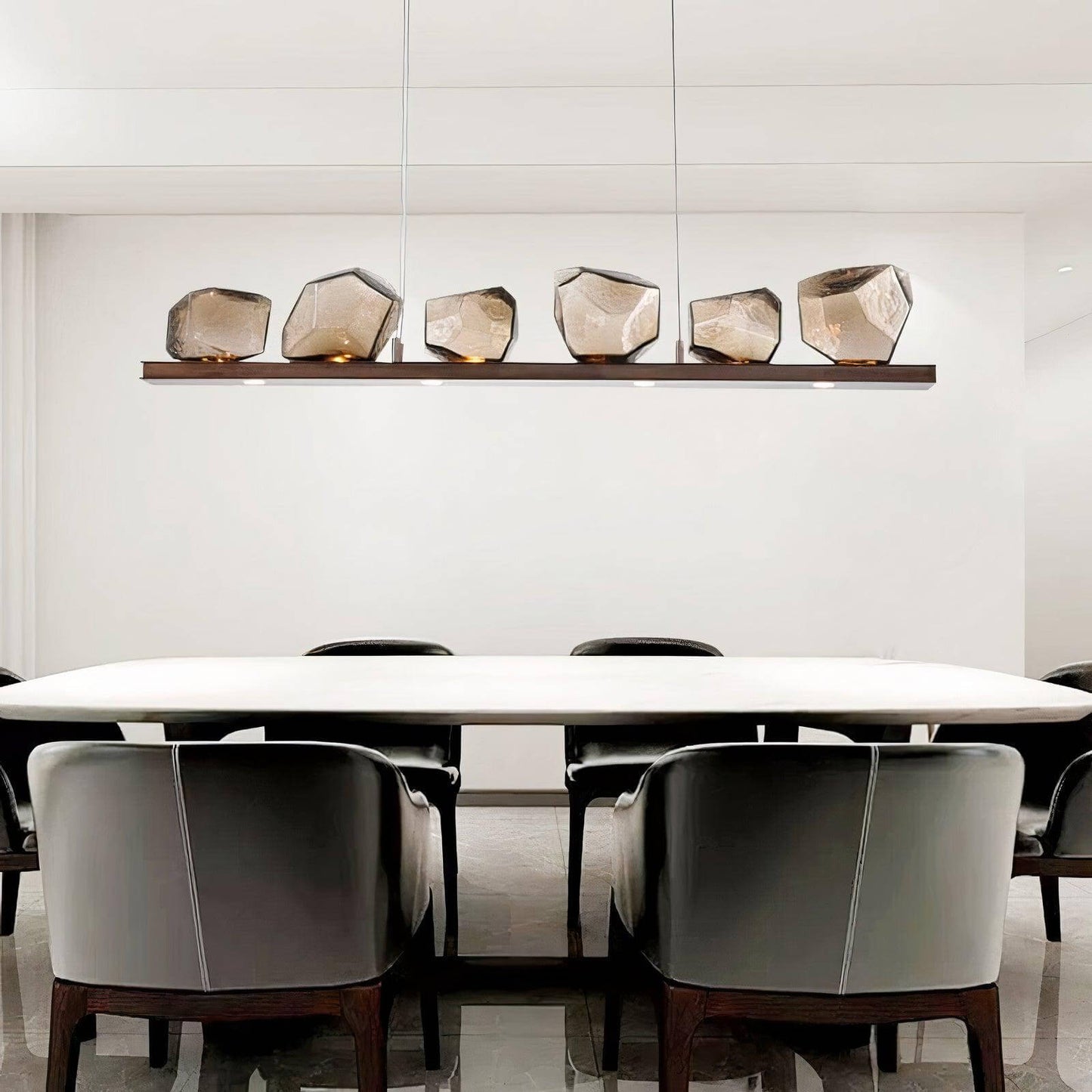 Tiered Natural Rattan Pendant