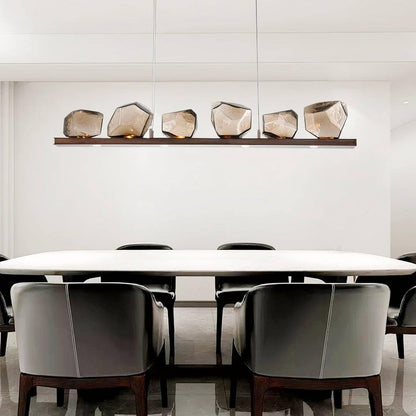Tiered Natural Rattan Pendant