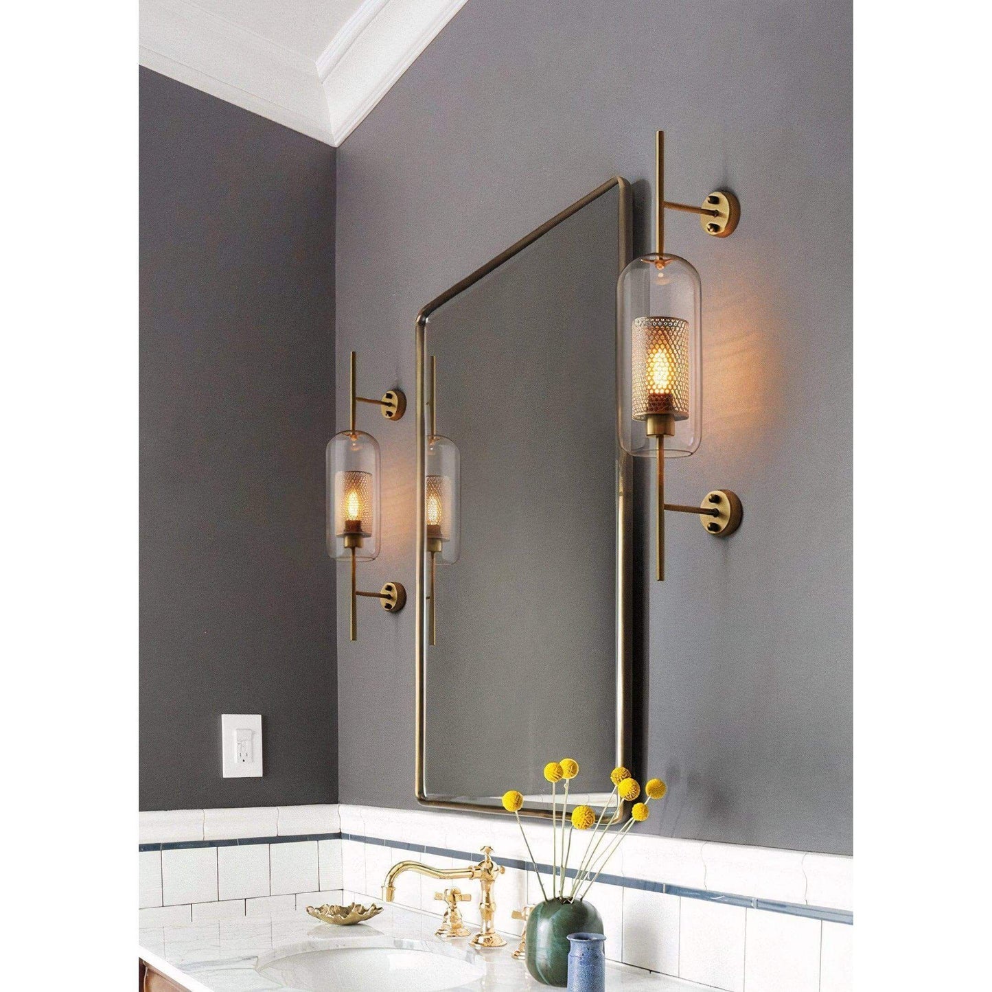 Classic Pleated Wall Light