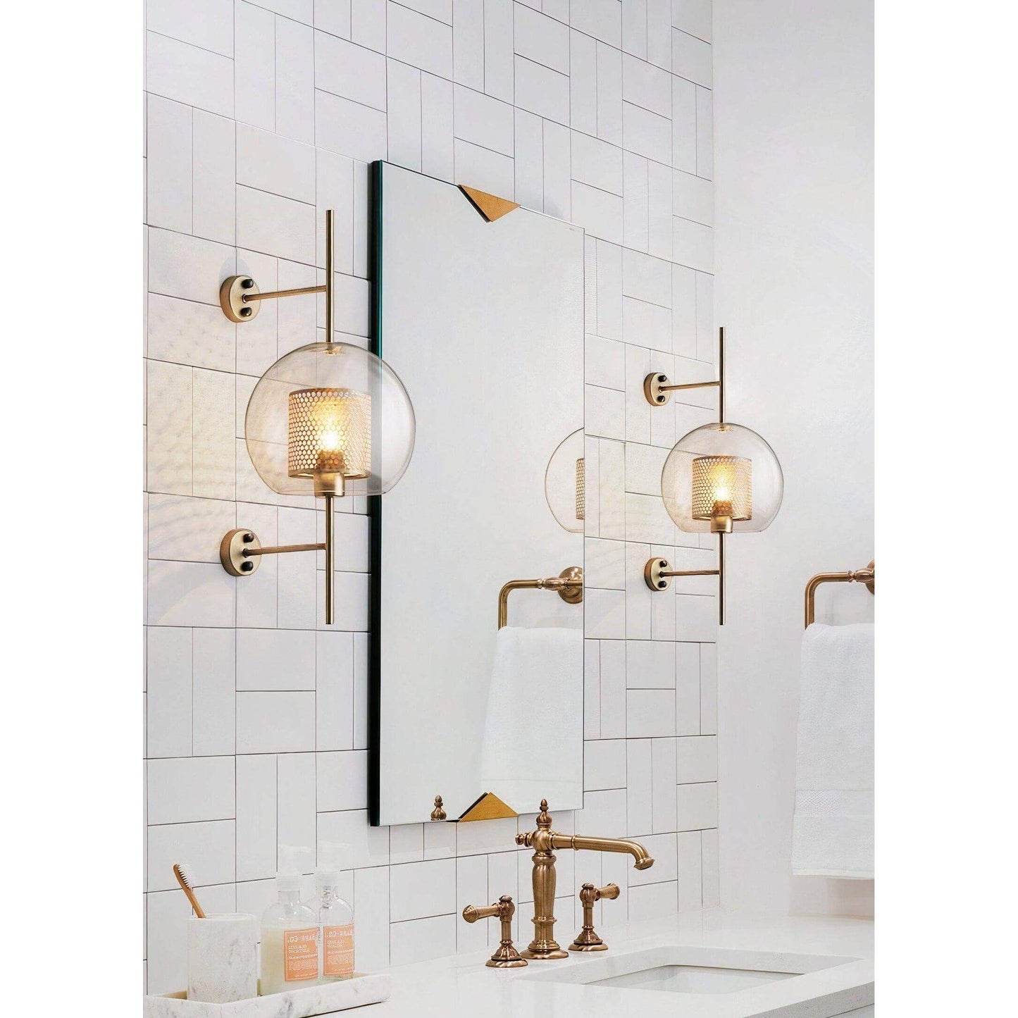 Classic Pleated Wall Light