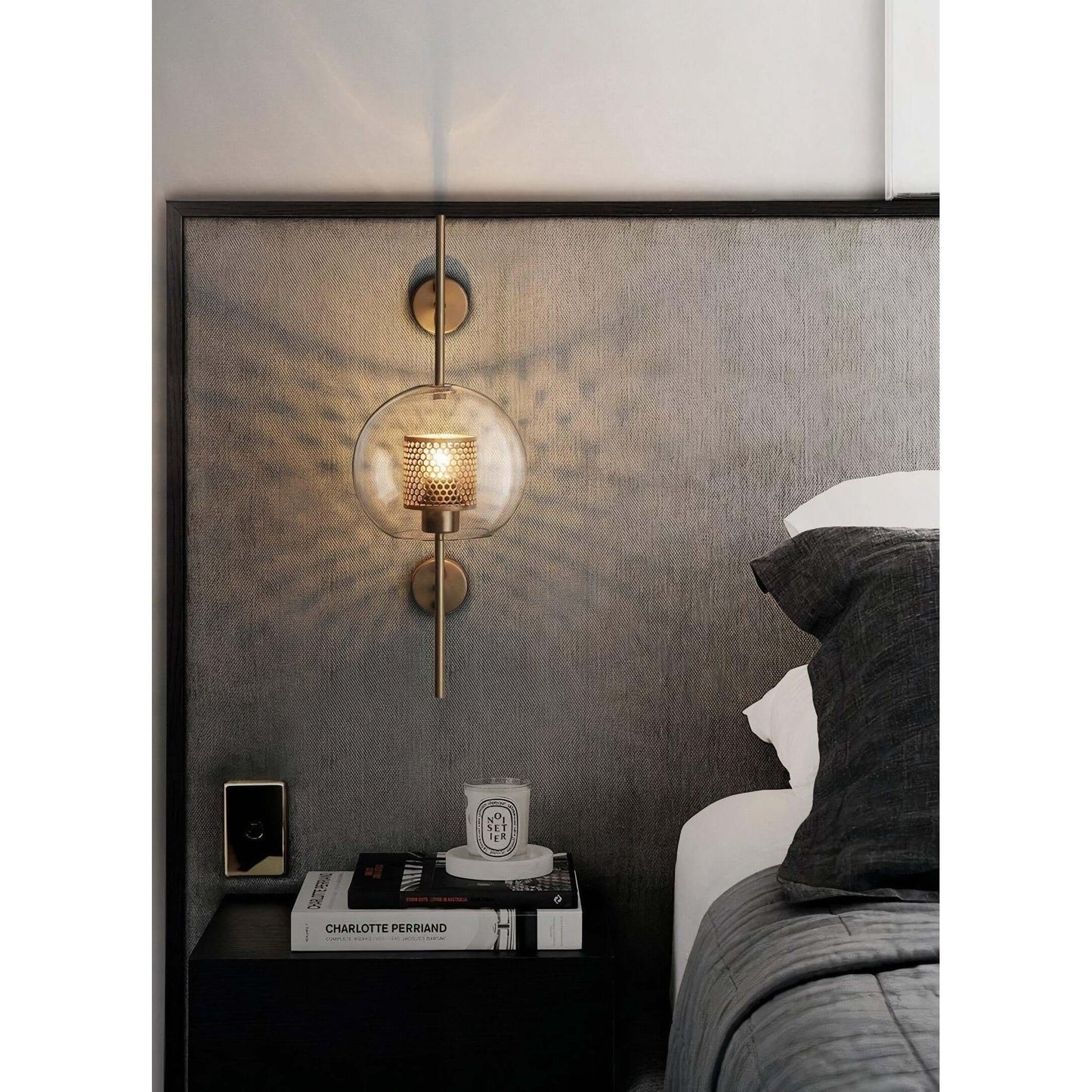 Classic Pleated Wall Light