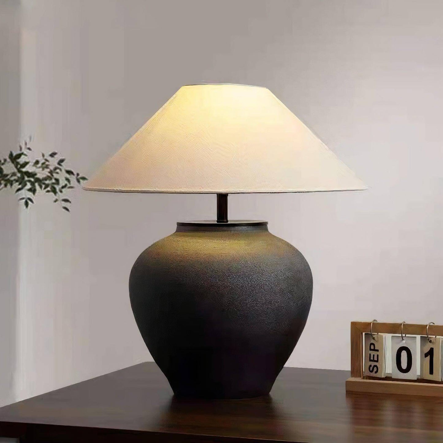 Minimalist Ceramic Bedside Lamp
