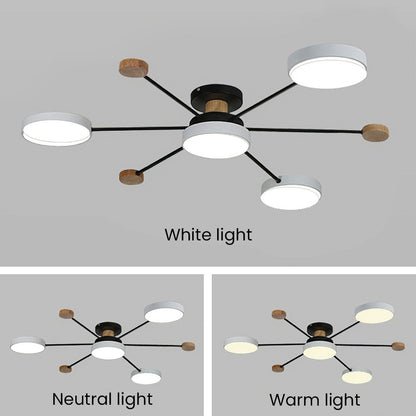 Modern LED Flower Ceiling Light