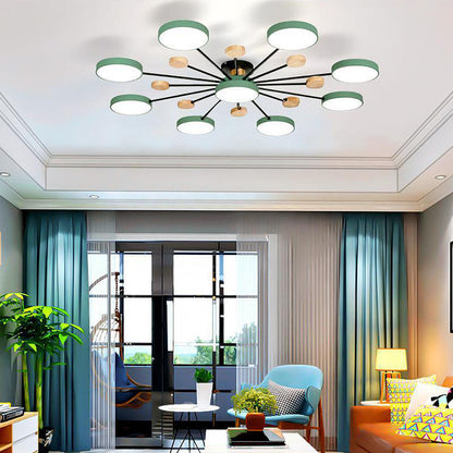 Modern LED Flower Ceiling Light