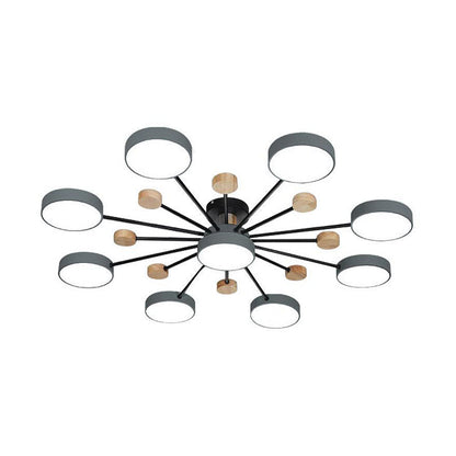 Modern LED Flower Ceiling Light