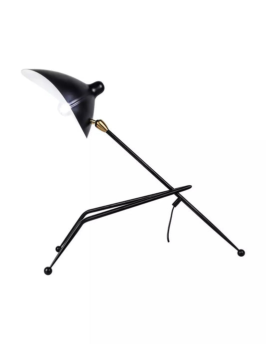 Modern Metal Tripod Table Lamp