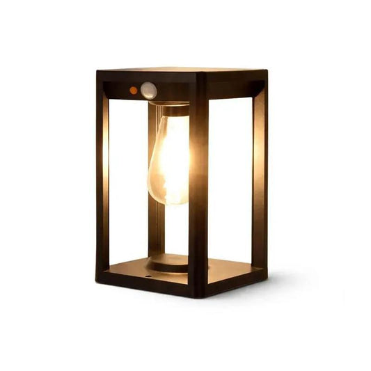 Solar LED Outdoor Column Light with Motion Sensor