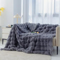 Selvara Scandinavian Faux Fur Blanket