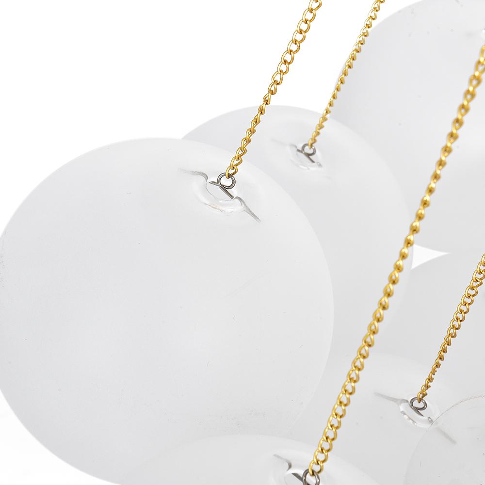 Glass Bubble Cluster Chandelier