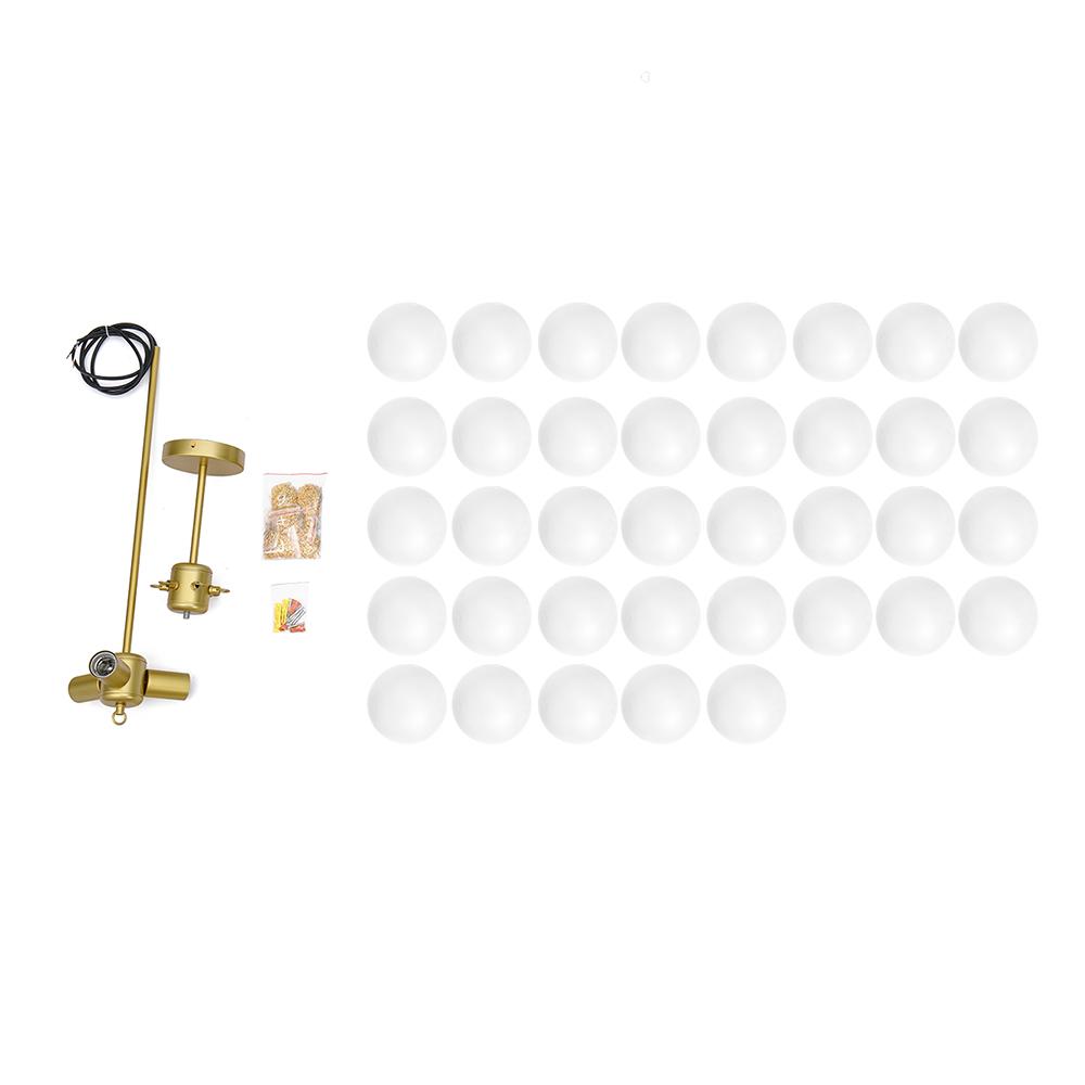 Glass Bubble Cluster Chandelier