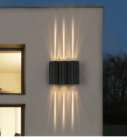 Modern Multi-Head Outdoor Wall Light