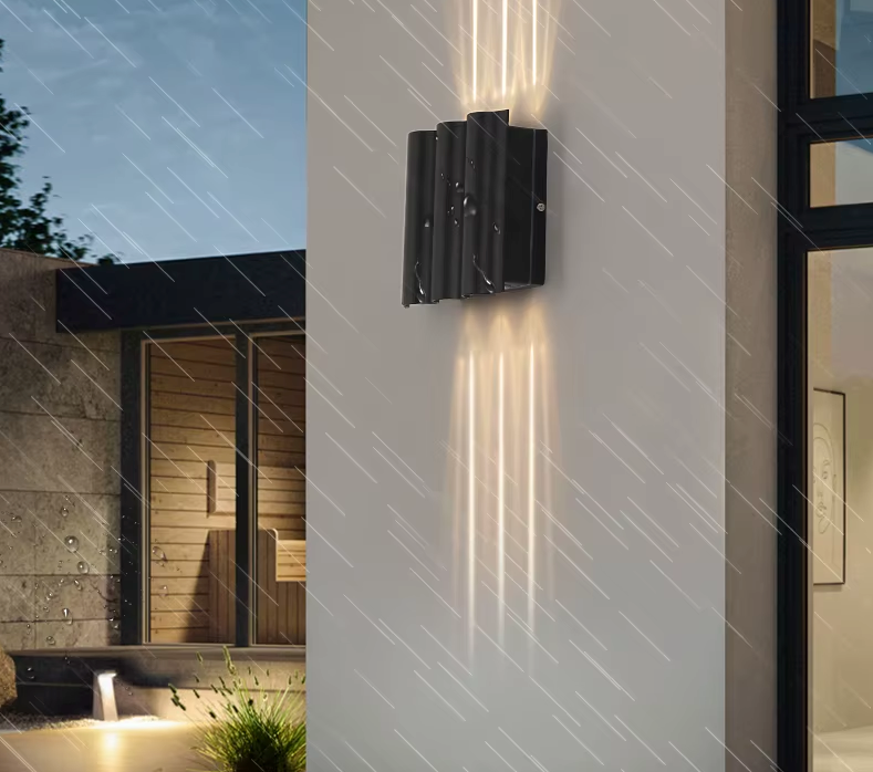 Modern Multi-Head Outdoor Wall Light